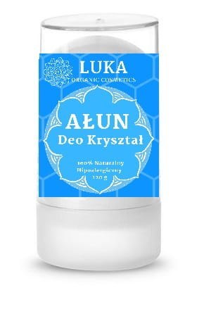 AŁUN Deo Kryształ 100% naturalny, hipoalergiczny - LUKA Organic Cosmetics