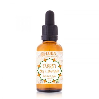Carrot 30 ml - olej z Marchewki - 100% Pure & Organic - LUKA organic cosmetics