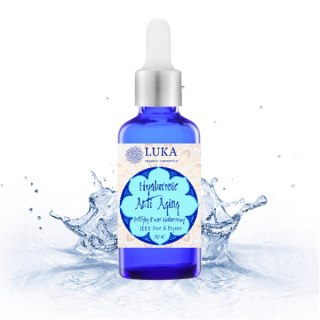 Hyaluronic Anti Aging (czysty - Potrójny kwas hialuronowy) 30 ml LUKA Organic Cosmetics