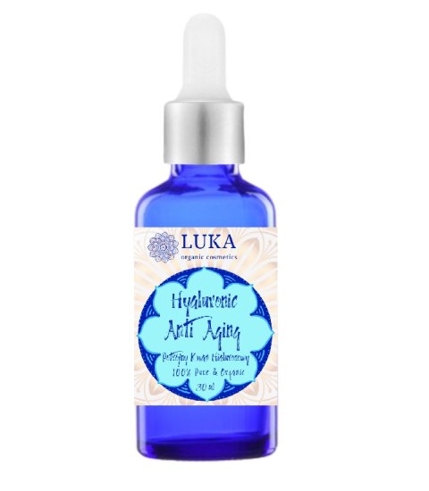 Hyaluronic Anti Aging (czysty - Potrójny kwas hialuronowy) 30 ml LUKA Organic Cosmetics