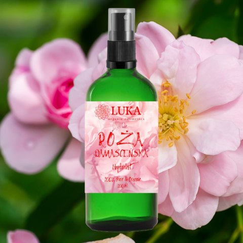 Hydrolat Róża Damasceńska (Rosa damascena Flower Water) 100 ml LUKA Organic Cosmetics