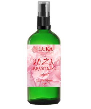 Hydrolat Róża Damasceńska (Rosa damascena Flower Water) 100 ml LUKA Organic Cosmetics