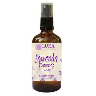 Hydrolat z Lawendy Francuskiej (Lavandula angustifolia Flower Water) 100 ml LUKA Organic Cosmetics
