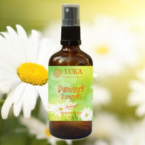 Hydrolat z Rumianku Rzymskiego (Roman Chamomile Flower Water) 100 ml LUKA Organic Cosmetics