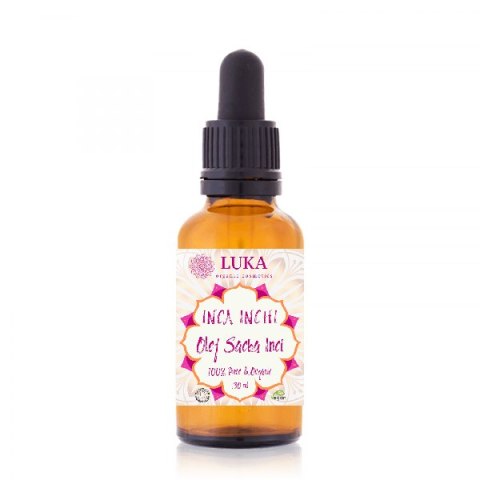 Olej Inca Inci 100% czysty ekologiczny 30 ml Sacha Inci Oil LUKA Organic Cosmetics