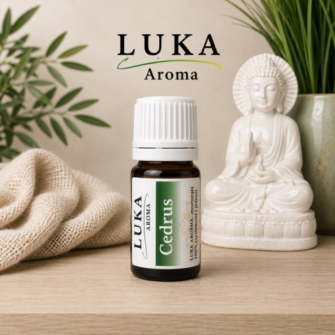 Olejek Eteryczny Cedr Atlantycki (Cedrus Atlantica) - 100% Pure & Organic Essential Oil LUKA Aroma
