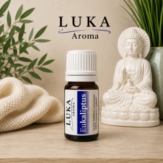 Eukaliptus Australijski olejek (Eucalyptus Radiata, Australia) 100% Pure & Organic LUKA Aroma