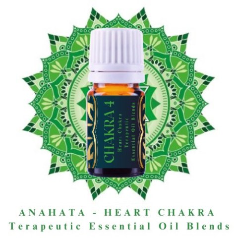 Heart Chakra 5ml - Czakra Serca - Anahata - 100% Terapeutic Essential Oil