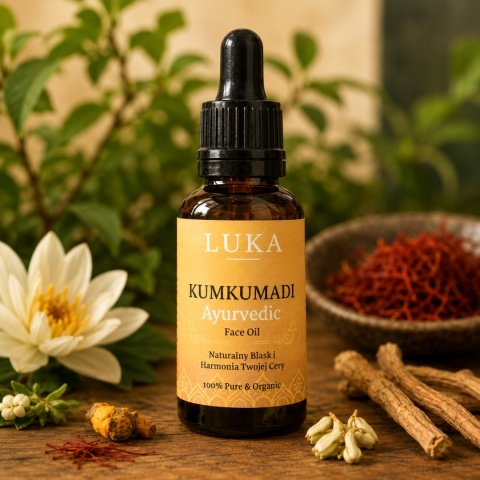 KUMKUMADI Ayurvedic Face Oil - Miraculous Elixir - LUKA Botanica