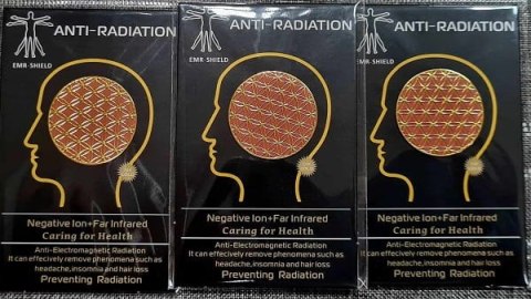 Kwiat Życia Quantum Flower of Life ODPROMIENNIK 5G na telefon 1 sztuka