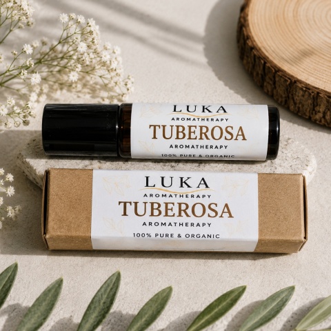 TUBEROSA – otulająca kobiecość i zmysłowa harmonia LUKA Aroma roll-on
