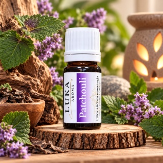 Patchouli 10 ml – 100% naturalny olejek eteryczny Pogostemon Cablin Oil LUKA Aroma