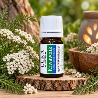 Krwawnik 5 ml – 100% naturalny olejek eteryczny Achillea Millefolium Oil LUKA Aroma