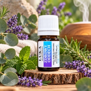 Zdrowy Oddech 5 ml – 100% naturalna kompozycja olejków eterycznych LUKA Aroma