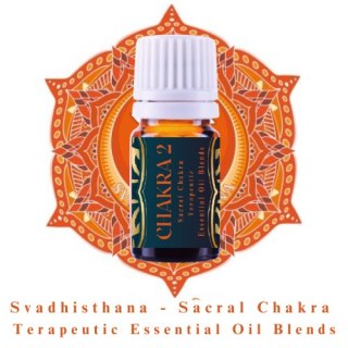 Sacral Chakra 5ml - Czakra Sakralna / Seksualna - 100% Terapeutic Essential Oil