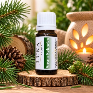 Sosna Szkocka 10 ml – 100% naturalny olejek eteryczny Pinus Sylvestris Oil • Scotch Pine • Szkocja LUKA Aroma