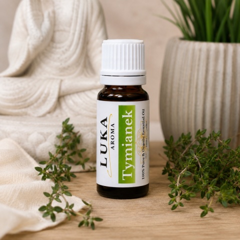 Olejek Eteryczny Tymianek (Thymus Vulgaris) - 100% Pure & Organic Essential Oil LUKA Aroma