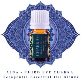 Third Eye Chakra 5ml - Czakra Trzeciego Oka - Ajna - 100% Terapeutic Essential Oil